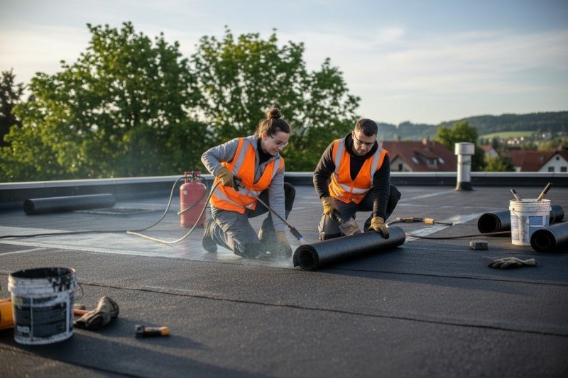 Common Signs You Need Tar Roof Torchdown Repair