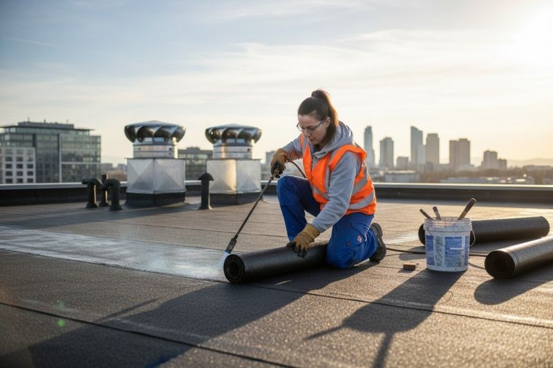 What To Expect During A Professional Tar Roof Torchdown Repair